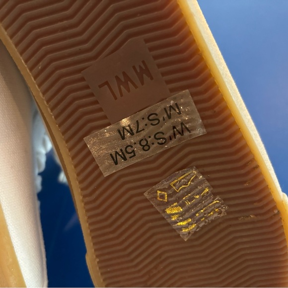 MADEWELL Sidewalk High-Top Sneakers in Recycled Canvas 8.5 - Picture 9 of 9